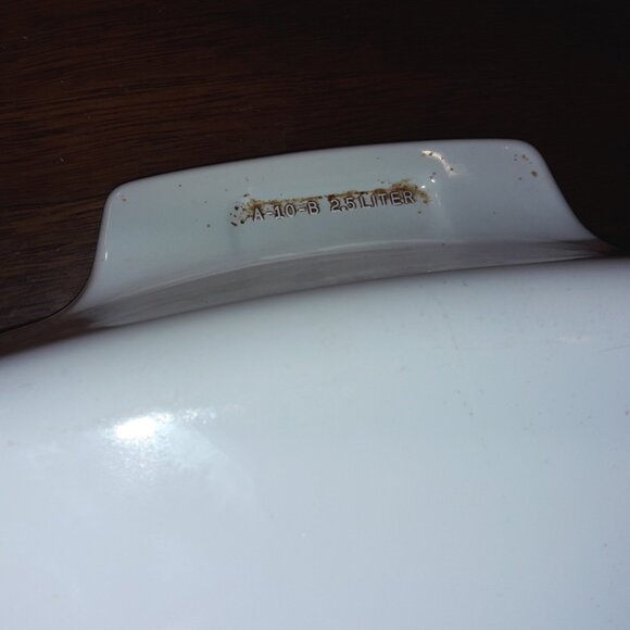 Vintage 80s Corning Ware Pastel Bouquet A-10-B 2.5L Casserole Baking Dish No Lid - Picture 8 of 8